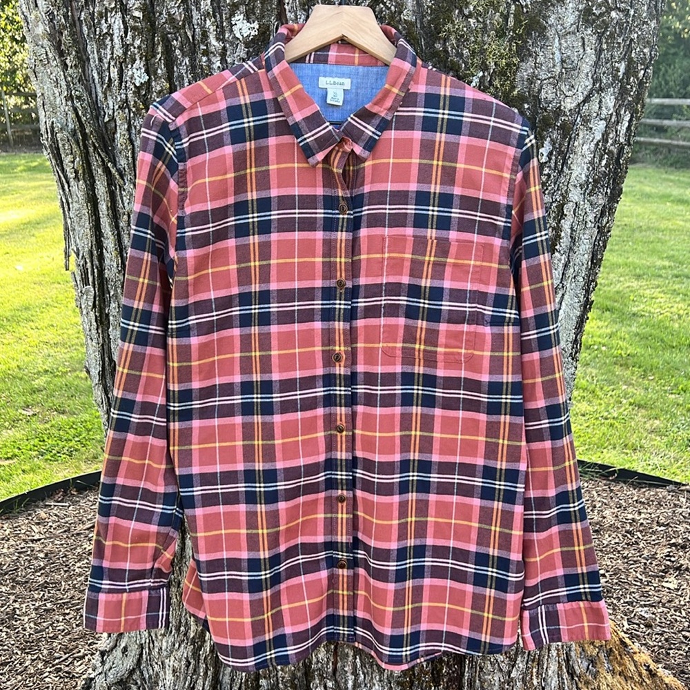 L.L.Bean BeanFlex All-Season Flannel Shirt, Long-Sleeve